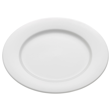 P0113 Тарілка обідня WHITE BASICS ROUND порцелянова, діам. 27,5 см - 1 P0113 Тарілка обідня WHITE BASICS ROUND порцелянова, діам. 27,5 см - 1