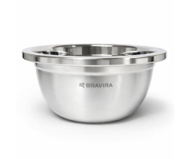 Миска BRAVIRA з нержавіючої сталі  26см об'єм 3.5л (BR0063)