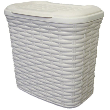 Кошик для зберігання UCS RATTAN прямокутний з кришкою 7л кремовий (UCS-70007) - 1