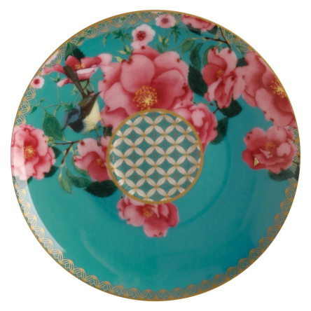 HV0168 Набір чашок для еспресо з блюдцями TEAS & C`S Silk Road Aqua, діам. 12,5 см, 85 мл, 2 шт - 2 HV0168 Набір чашок для еспресо з блюдцями TEAS & C`S Silk Road Aqua, діам. 12,5 см, 85 мл, 2 шт - 2