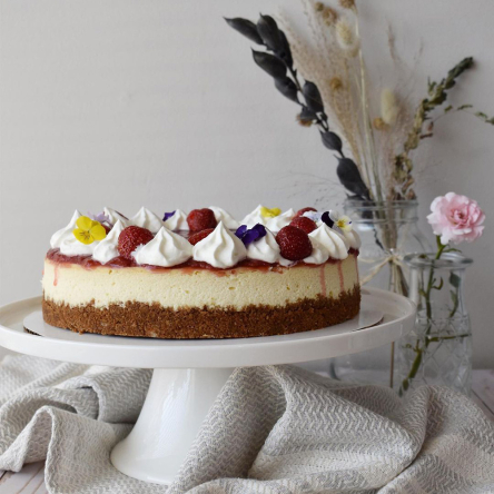 AY0368 Подставка для торта WHITE BASICS ROUND фарфоровая, 30 х 11 см - 4