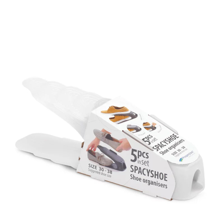 Набір підставок для взуття Prosperplast SPACYSHOE. 30-38. 5шт прозорий (34526-429) - 1