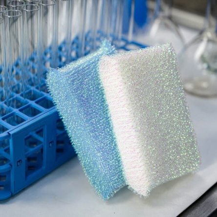 Губка для тефлона и деликатных поверхностей BACTERIA STOP (YR-32050) - 4