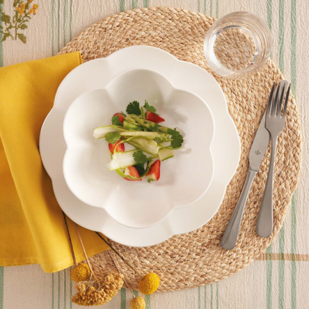 P000200019 Тарілка десертна La Porcellana Bianca VILLADEIFIORI, порцеляна, діам. 19 см - 4