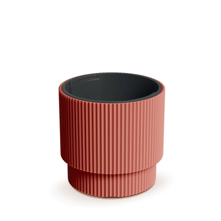 Горшок для цветов Prosperplast Milly 29.9х29.9х27см круглый на подставке медный (67914-7598) - 1 Горшок для цветов Prosperplast Milly 29.9х29.9х27см круглый на подставке медный (67914-7598) - 1