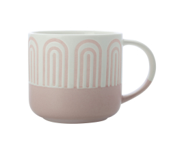 KL0222 Кухоль ARCHES Pink, порцеляна, 400 мл