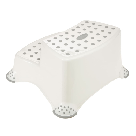 Ступень-лавочка Keeeper Hippo белая (KEE-8642) - 1 Ступень-лавочка Keeeper Hippo белая (KEE-8642) - 1