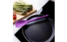 Лопатка глубокая Kitchen Craft COLOUR WORKS, фиолетовая, силикон, 27,5 см - 5