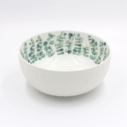 U10181623E84 Миска для салату La Porcellana Bianca SEMPREVERDE, порцеляна, діам. 23 см - 1