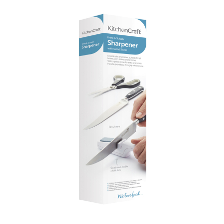 Точилка для ножей двухуровневая Kitchen Craft, 22 х 3 х 4,5 см - 2