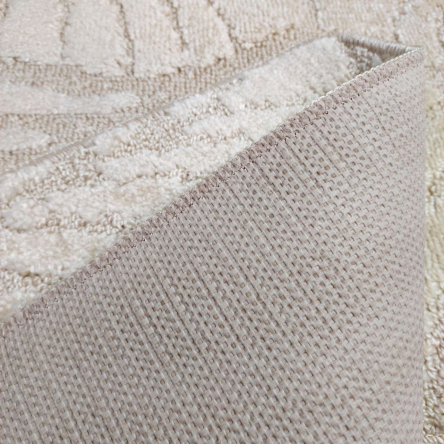Набір килимків TM Bravira серія Classik (50х80, 40х50см) бежевий Beige, поліпропілен ( CLT202022-153) - 3