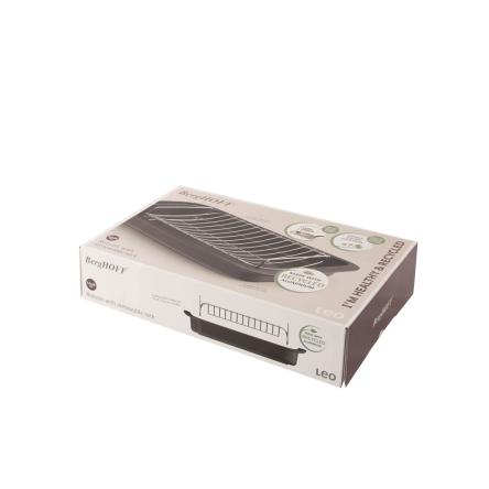 Противень с антипригарным покрытием BergHOFF LEO GRAPHITE с решеткой 42х28см (3950540) - 4