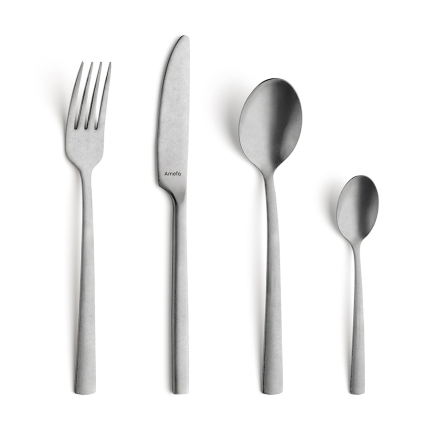 Набір столових приборів Amefa MANILLE STONEWASH, 16 - 1