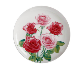 JY0044 Тарілка обідня Roses FLORIADE порцелянова, діам. 20 см