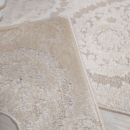 Набір килимків TM Bravira серія Classik (50х80, 40х50см) бежевий Beige, поліпропілен (CLT09-153) - 2 Набір килимків TM Bravira серія Classik (50х80, 40х50см) бежевий Beige, поліпропілен (CLT09-153) - 2