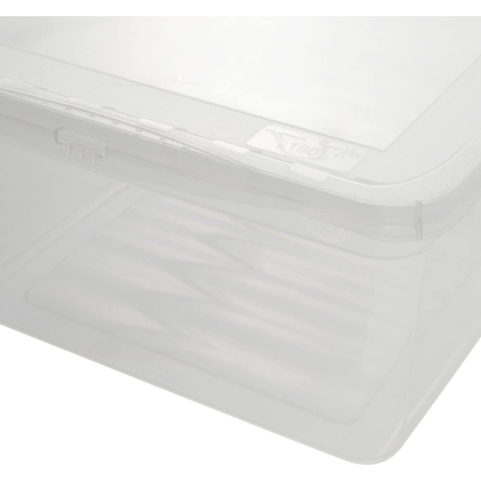 Ящик для зберігання Keeeper Bea з кришкою прозорий 11л (КЕЕ-0579) - 5 Ящик для зберігання Keeeper Bea з кришкою прозорий 11л (КЕЕ-0579) - 5