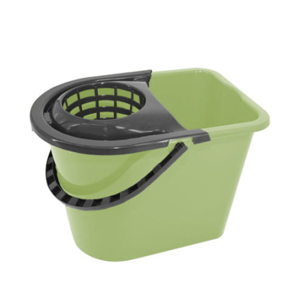 Відро пластикове YORK МОП 14л прямокутне+ віджим (YR-617) - 3 Відро пластикове YORK МОП 14л прямокутне+ віджим (YR-617) - 3