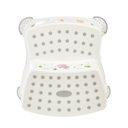 Ступень-лавочка Keeeper Hippo белая (KEE-8642) - 2 Ступень-лавочка Keeeper Hippo белая (KEE-8642) - 2