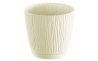 Горщик для квітів Prosperplast SANDY з підставкою 13х13см кремовий (26750-728) - 1