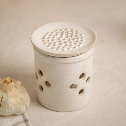 Банка для часнику Kitchen Craft IDILICA, кераміка, 9,2 х 10 см - 3