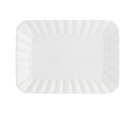 P003600420 Блюдо сервировочное прямоугольное La Porcellana Bianca DUCALE, фарфор, 20 х 13 см