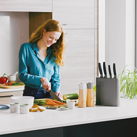 Подставка для ножей универсальная LEO BALANCE, 23 х 23,5 х 8 см (3950525) - 3