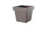 Горщик для квітів Prosperplast LOFLY квадратний 30х27см сірий (70719-405) - 1 Горщик для квітів Prosperplast LOFLY квадратний 30х27см сірий (70719-405) - 1