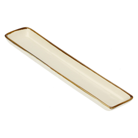 Блюдо сервировочное прямоугольное Rose&Tulipani Milano CONCERTO AVORIO, керамогранит, кремовый, 27 x 19 cм - 6 Блюдо сервировочное прямоугольное Rose&Tulipani Milano CONCERTO AVORIO, керамогранит, кремовый, 27 x 19 cм - 6