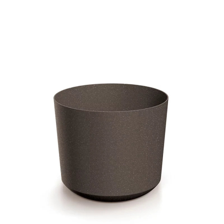 Горщик для квітів Prosperplast TUBO ECO WOOD 20х20х17.7см круглий кавовий (68716-4625) - 1