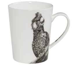 DX0517 Кружка для чая Cockatoo MARINI FERLAZZO фарфоровая, 12,5 х 9 х 11,5 см, 460 мл