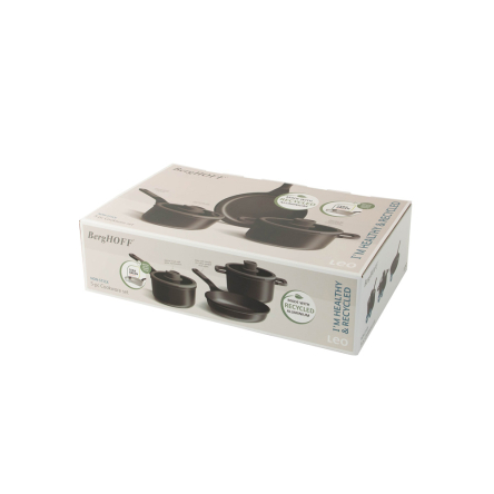 Набір посуду з антипригарним покриттям BergHOFF LEO STONE+5 предметів (3950600) - 2