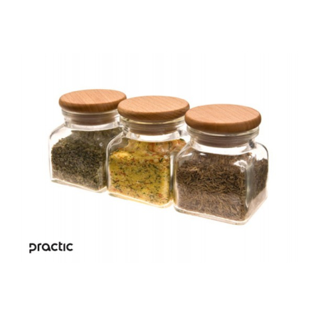 Набір для спецій Practic President Line 3x120 мл (PRC-2695) - 2 Набір для спецій Practic President Line 3x120 мл (PRC-2695) - 2