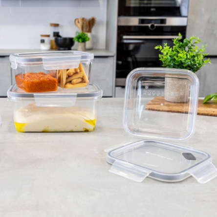 Ланч-бокс Kitchen Craft MASTERCLASS Eco Snap, пластик, 17,7 x 13,1 x 7,3 см, 0,8 л - 2