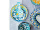 DR0369 Блюдо сервірувальне RHAPSODY BLUE, порцеляна, 40 х 28 см - 4 DR0369 Блюдо сервірувальне RHAPSODY BLUE, порцеляна, 40 х 28 см - 4