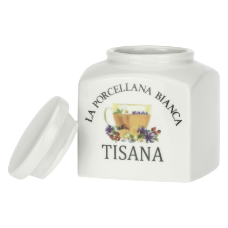 P0126500TI Банка для травяного чая La Porcellana Bianca CONSERVA, фарфор, 0,5 л - 4