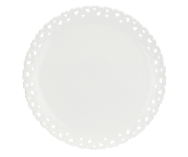 P003900034 Блюдо сервировочное La Porcellana Bianca VALENTINO, фарфор, диам. 34 см