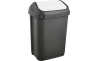 Контейнер для мусора Keeeper SWING BIN 10л графит (КЕЕ-0306.2) - 1