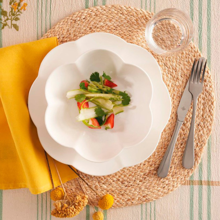 P000200001 Тарелка обеденная La Porcellana Bianca VILLADEIFIORI, 26 см - 5