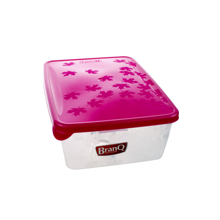 Емкость для морозилки BRANQ RUKKOLA с малиновой крышкой 1.35л (BRQ -1131.2) - 1