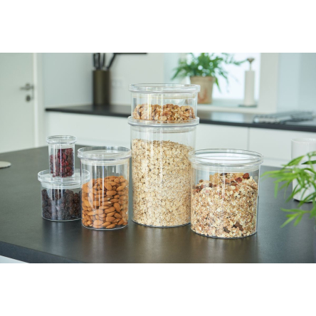 Ємність для сипучих Plast Team STOCKHOLM кругла 0.8л (TEA-5316) - 2