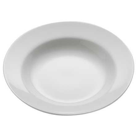 P0092 Тарілка супова WHITE BASICS ROUND порцелянова, 22,5 х 4,5 см - 1 P0092 Тарілка супова WHITE BASICS ROUND порцелянова, 22,5 х 4,5 см - 1