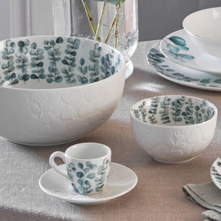 U10300004E84 Блюдо серверовочное La Porcellana Bianca SEMPREVERDE, фарфор, диам. 32 см - 2