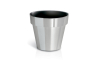 Горшок для цветов CUBE chrome silver 11х9.7см светлый (71962) - 1