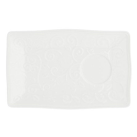 P003800016 Чашка для чаю з блюдцем La Porcellana Bianca FLORENTINA, порцеляна, 180 мл - 6 P003800016 Чашка для чаю з блюдцем La Porcellana Bianca FLORENTINA, порцеляна, 180 мл - 6