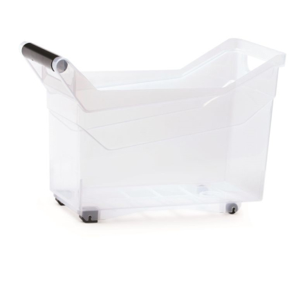 Ящик для зберігання Prosperplast NUK3H з ручкою на колесах 38х17.7х25.6см (81765) - 1