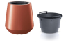 Горшок для цветов Prosperplast HEOS с вкладышем 44х44см медный (88932-7598) - 1