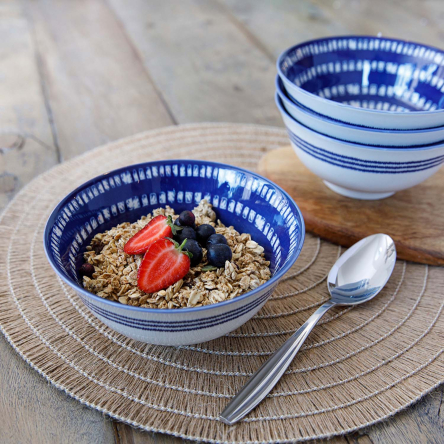 Миска Kitchen Craft BLUE TILE, кераміка, діам. 16 см, 500 мл - 5 Миска Kitchen Craft BLUE TILE, кераміка, діам. 16 см, 500 мл - 5