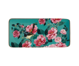HV0176 Блюдо сервірувальне TEAS &amp; C`S Silk Road Aqua, порцелянове,  33 х 15,5 см