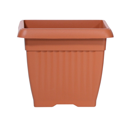 Горшок для цветов Prosperplast ТERRA 4 квадратный 30х30х25см терракотовый (11084) - 1