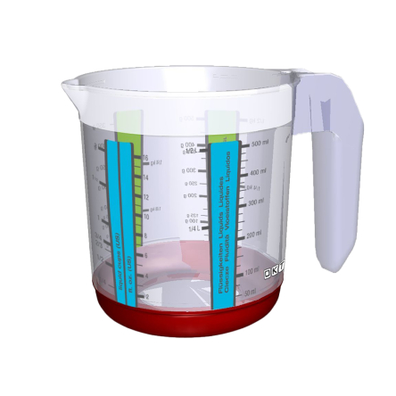 Ємність мірна кухонна Keeeper Dеluxe 0.5л (KEE-1886) - 1 Ємність мірна кухонна Keeeper Dеluxe 0.5л (KEE-1886) - 1